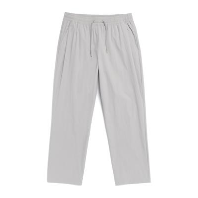 NATIONALGEOGRAPHIC N262Upt141 Adélie Cooling Stretch One-Pleat Semi-Overfit Tapered Pants L/Grey