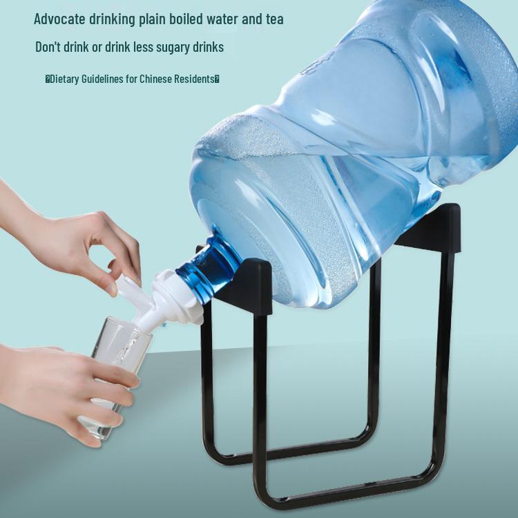 Large Simple Water Dispenser Rack with Pump