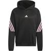 Basketball Men's Crazy Warm Fleece Hoodie Black JN2491