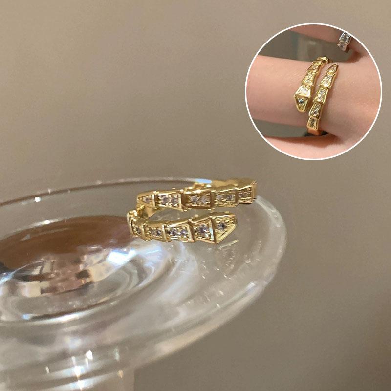 INS Fashion Creative Design Twist Cross Ring For Women Men Trending Irregular Metal Open Finger Rings Couple Punk Jewelry Gifts