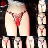 Mens Thongs Lingerie Low Waist Panties Pouch Shorts