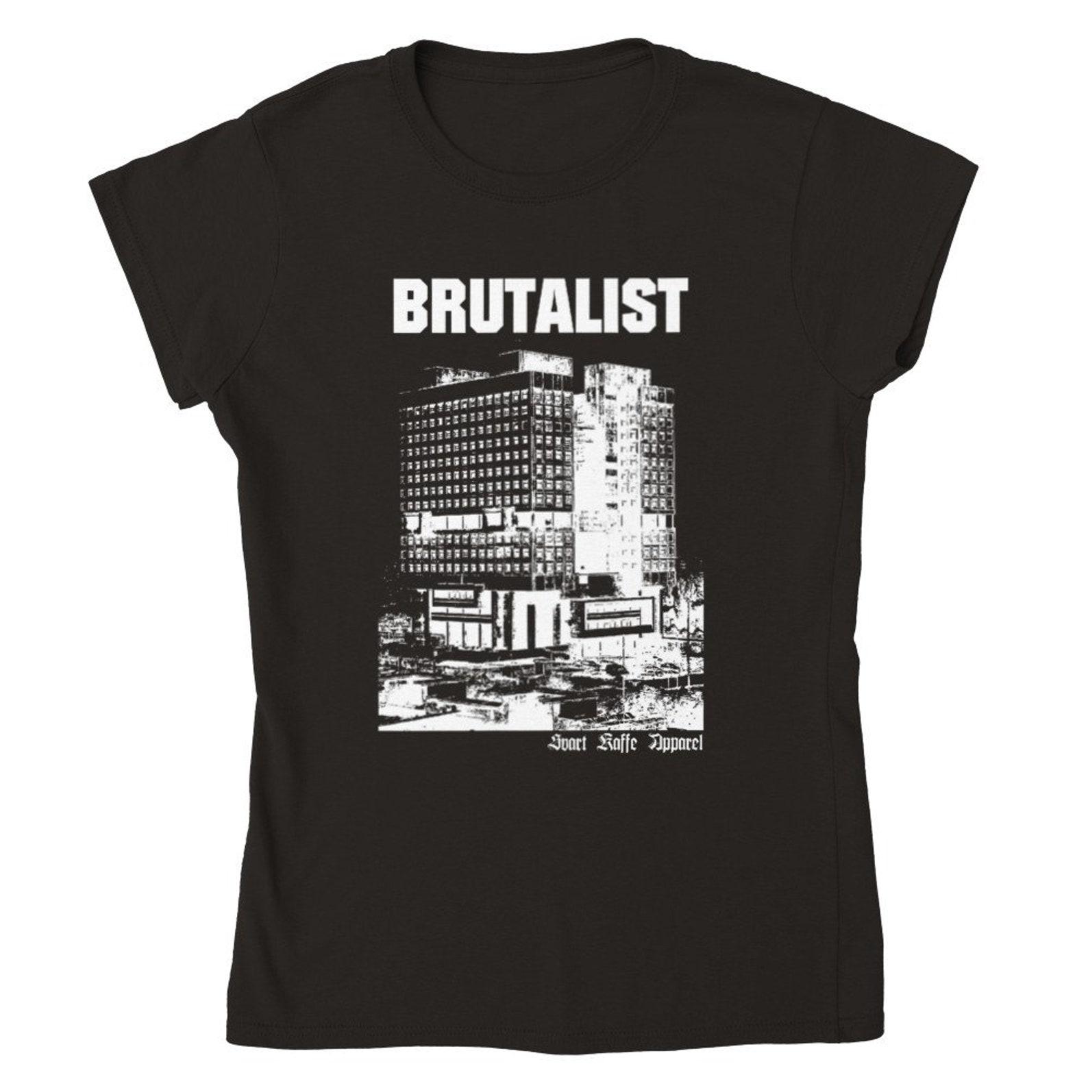 Brutalist - Classic Womens Crewneck T-shirt | Gildan 64000L S