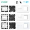 BSEED WIFI Touch Switch  1/2/3/4Gang Glass Smart Wall Light Dimmer Curtain Roller Switch Touch Screen Panel DIY Module  E Series
