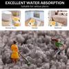 Inyahome Leaves Bathroom Rugs Non-Slip Soft Microfiber Bath Mat Extra Soft Water Absorbent Machine Washable Shower Floor Rug