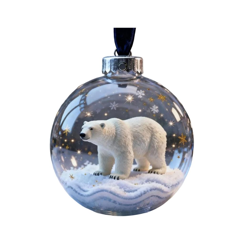 Christmas Decoration Home Decoration Small Model Playful Animal Decoration Ball