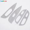 Car Inner Door Window Lift Switch Button Panel Cover Trim For Nissan X-Trail Rogue T32 2014-2018  Matte Interior Accessories