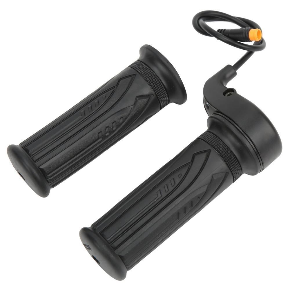 

1 Pair 12V-72V Voltage 20X Ebike Handlebar Grip Speed Throttle Handle Handlebar Modification чёрный