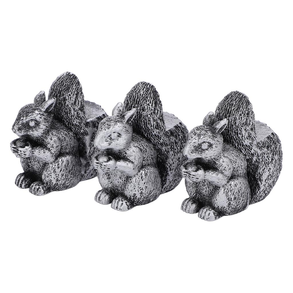 3PCS Flower Pot Decorative Feet Resin Animal Statue Plant Pot Support Feet Planter Riser for