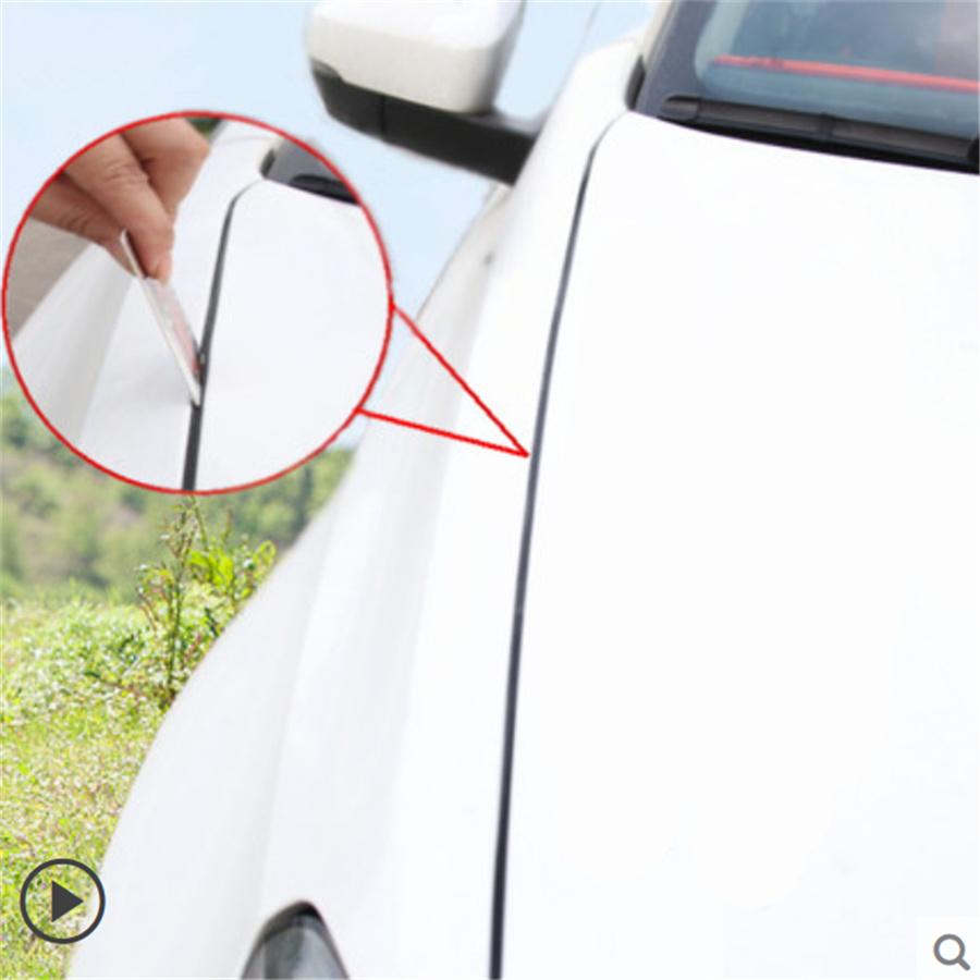 3.6M Car SUV Hood Vulcanization W/ Air Vent Rubber Sealing Strip Sealant Rubber