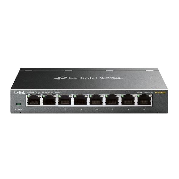 Tp-Link Omada Tl-Sg108S Przełącznik Sieciowy Gigabit 8-Portowy