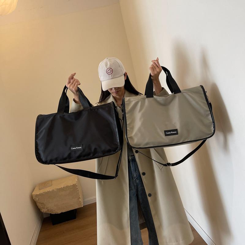 Large Capacity Bag Women's Autumn and Winter Versatile Portable Fitness Bag 2025 New Trend Shoulder Messenger Bag Travel Bag Men