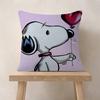 Art Cartoon SSnoopys Pillow Cover Sofa Cushion Cover Home Room Decoration Children Gift