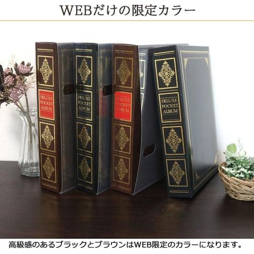 Nakabayashi [WEB limited item] Nakabayashi File Pocket Album Verse Black 1PL-152-D