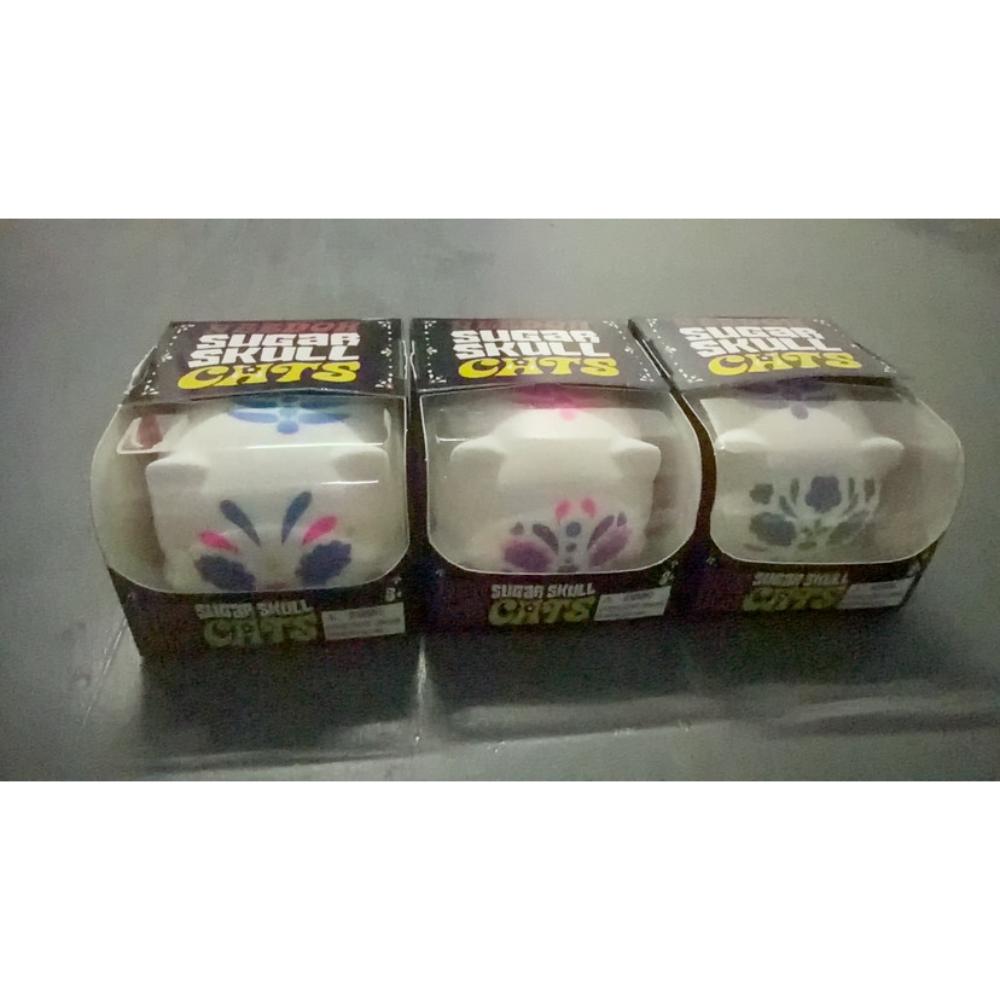 Needoh Crânes de Sucre Chats Schylling Sensation Beurre Doux Jouet Fidget ASMR Sensoriel Jouet Anti-Stress Cadeaux