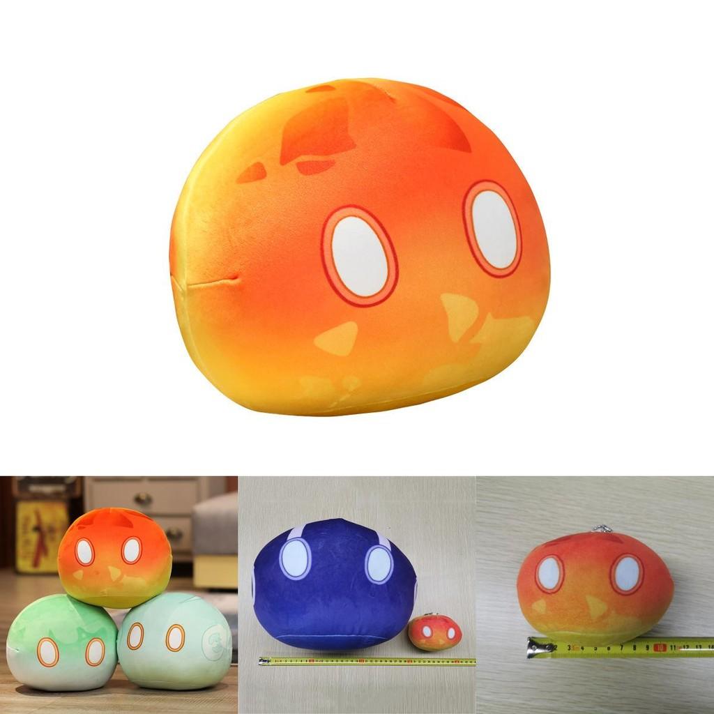 Genshin Impact Slime Theme Adorable Plush Dolls Perfect Kids Gift Cartoon Pillow