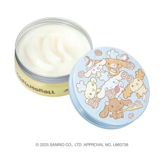 Steam Cream Official FLYING CINNAMOROLL & CINNAMOROLL & FRIENDS 75g Made In Japan Moisturizing Whole Body Hand Cream Face Body Hand Care Natural