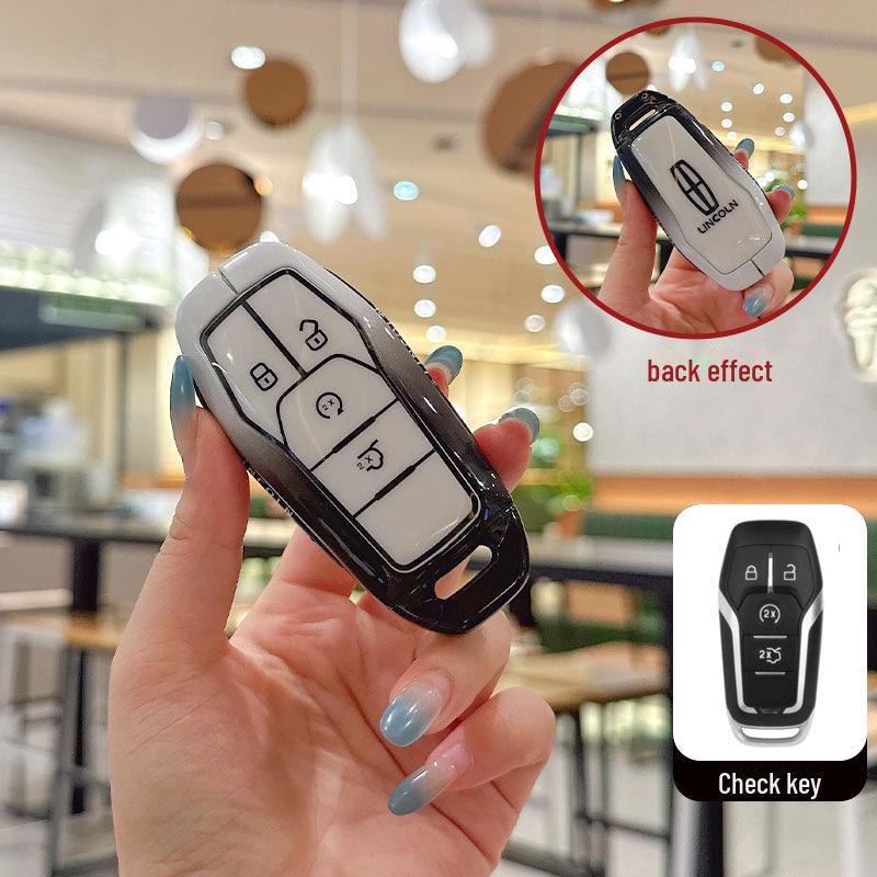 Lincoln Aviator, Navigator, Continental, MKZ/MKC Key Cover & Chain