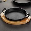 Xiuzhi Thickened Cast Iron Teppanyaki Grill Pan