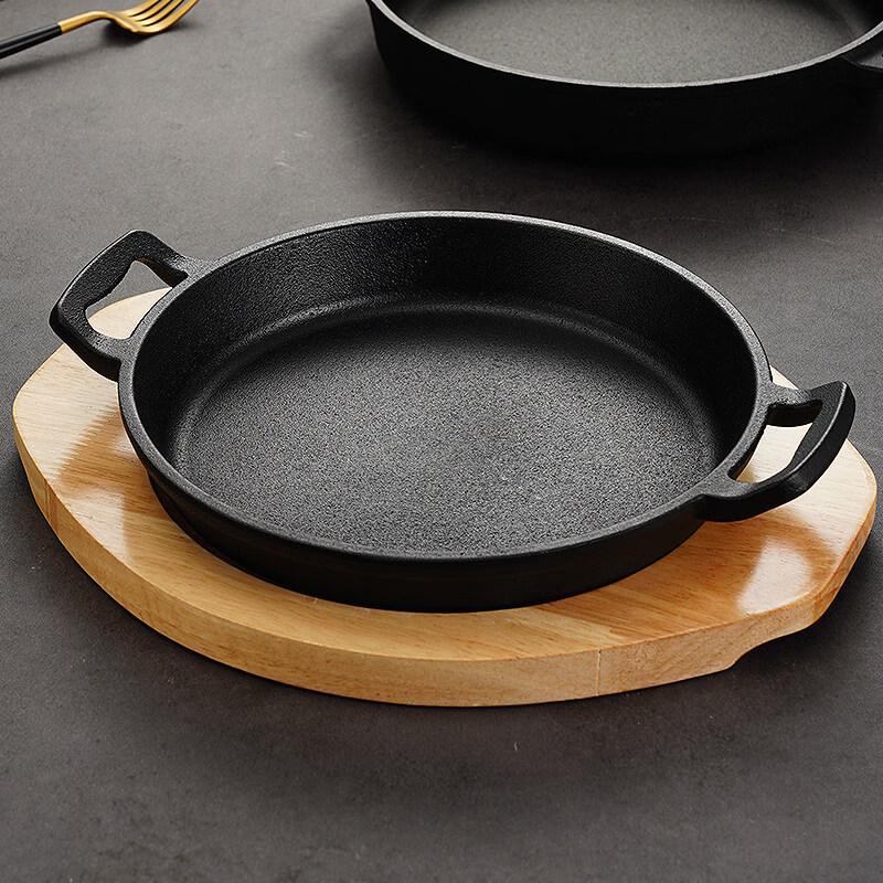 Xiuzhi Thickened Cast Iron Teppanyaki Grill Pan