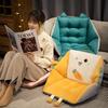 40x40cm Double-Sided Padded Seat Cushion Toast Bread Carrot Soft Stuffed Plush Chair Cushion Suitable For All Seasons Charm Gift