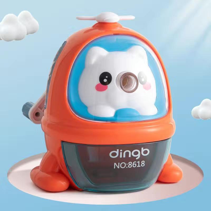 Dingbang animacinis rankinis pieštukų drožtukas vaikams ir darželio mokiniams