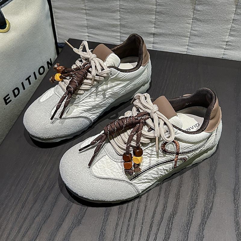 Dexun shoes women's autumn new casual sports board shoes running big head fitness mango head big head Forrest Gump shoes