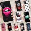 Sexy Vampire Lips Cover For Xiaomi 14 Ultra 15 13 11T 12T 13T 14T Pro POCO X7 Pro X3 X5 X6 M6 F5 F6 Pro Case