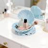 Artistic Waved Designs Jewelry Holder Bowl Decorative Storage Tray Ideal For Storing Makeup And Tiny Items