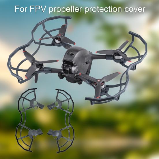 1 Set Propeller Protective Cover Anti-scratch Drone Parts PC Portable Blade Guard for DJI FPV