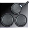 Set de 3 poêles - Arthur Martin - AM2196 - 20-24-26 cm - Acier inoxydable - Poignée amovible - Tous feux dont induction