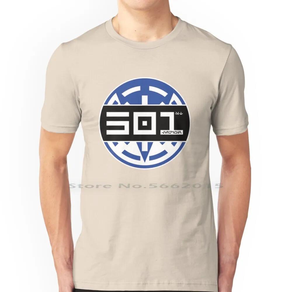 Legion Logo T-Shirt 100% Baumwolle Clone Wars Symbol Patch Film Anakin Clan Clonewars Jeddii Rex Sith Staarrs Wars Legion Logo