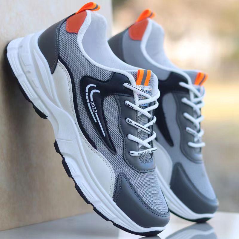 

Модные, дышащие, модные, сетчатые, кроссовки с цветными блоками, новая мужская обувь, повседневная спортивная обувь, мужские кроссовки 39