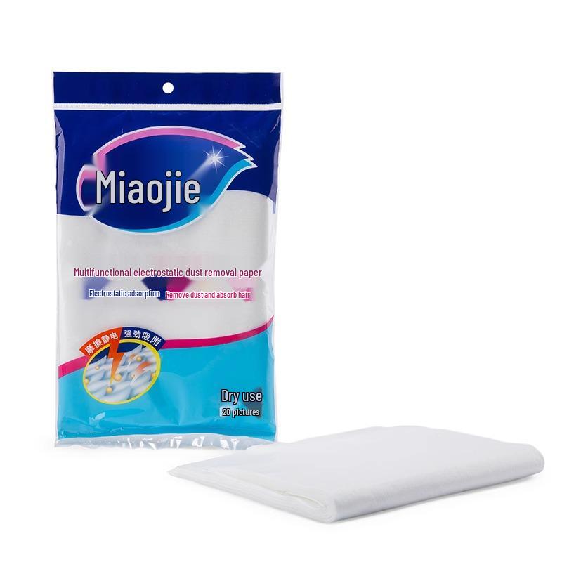 Miao Jie Disposable Electrostatic Dust & Hair Removal Mop Sheets