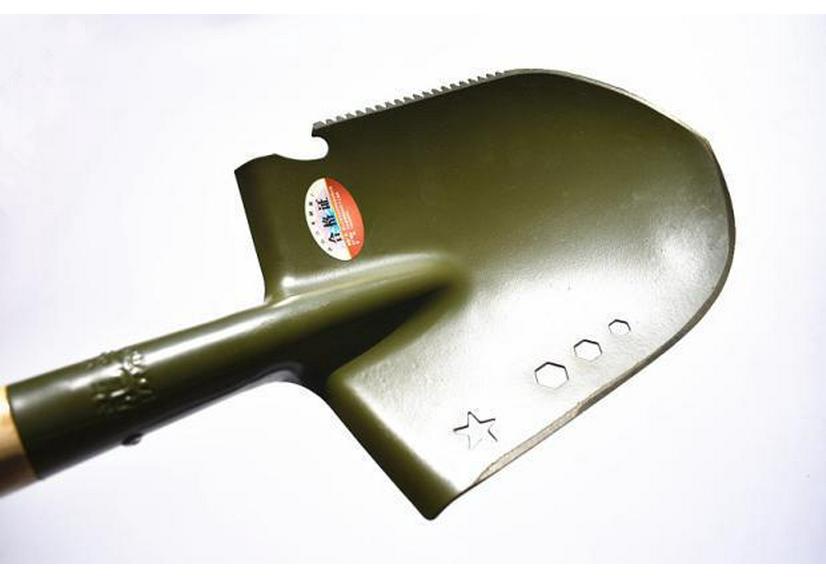 205 Military Multi-Functional Manganese Steel Car Shovel for Outdoors
