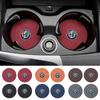 2 Stuks Auto Suede Waterbekerhouder Anti-slip Onderzetter Accessoires Voor Alfa Romeo 159 Giulietta Giulia 147 Mito 156 Stelvio Volante