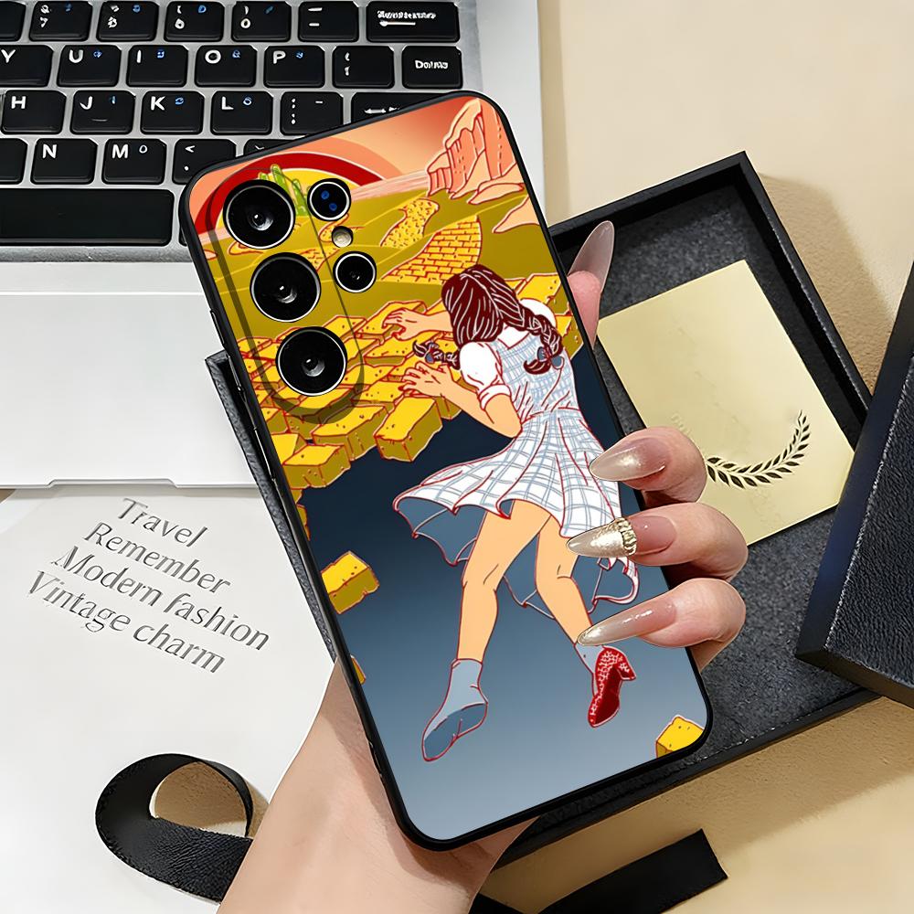 

The W-Wizard Of O-OZ Movie Phone Case For Samsung S26 S25 S24 FE S23 S22 S21 Plus S20 Ultra Note20Ultra Black Soft Shell Galaxy S25 Plus