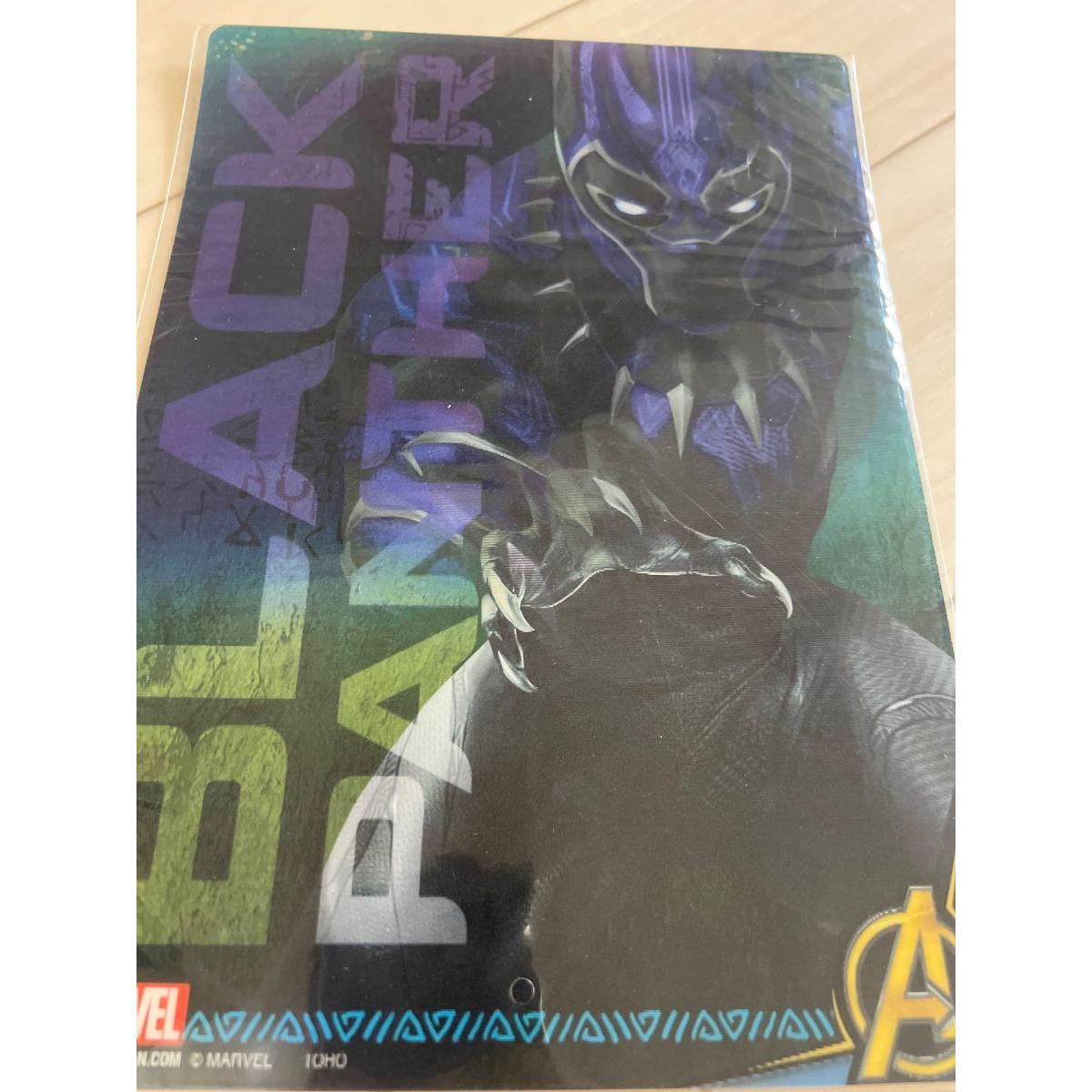 Used Marvel 3D clear file poster