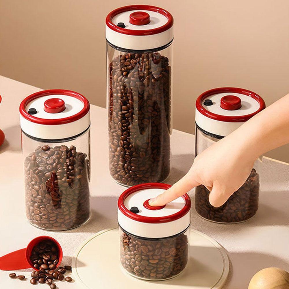 Moisture-proof Coffee Bean Storage Bottle Airtight Tea Storage Containers  Kitchen Storage