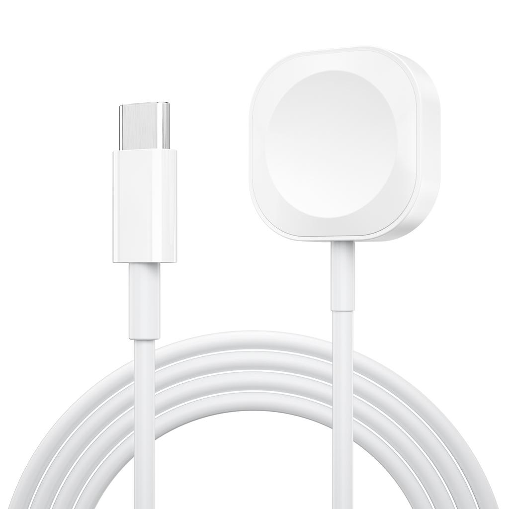 USB Type C Magnetic Wireless Charger for iWatch 8/7/6/5/SE USB C Portable Fast Charging Station for Apple Watch Series Ultra