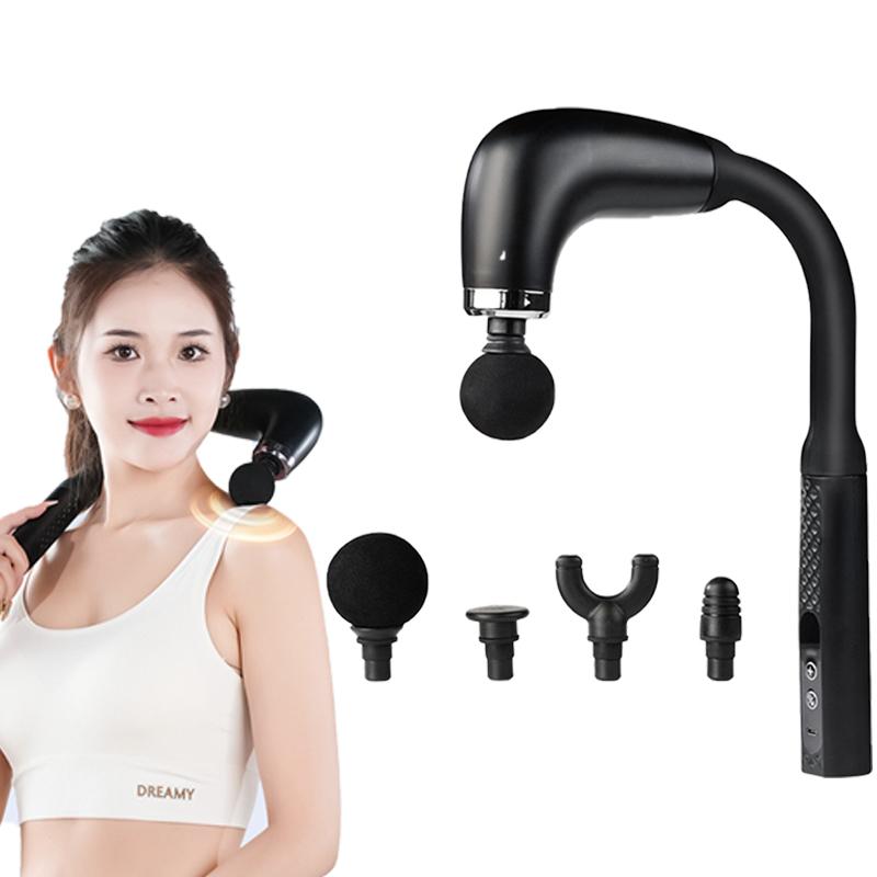 Elbow Fascia Gun Multifunctional Muscle Cervical Massager Waist Back Leg Relaxation Electric Massage Gun