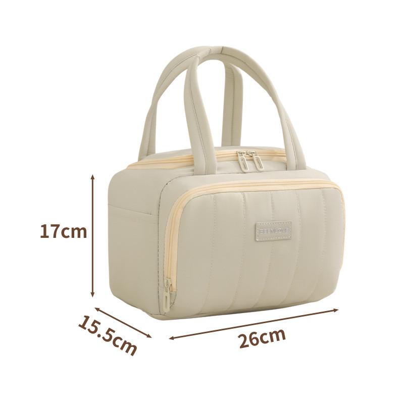 Color Design Solid Lunch Bag With Thermal Function For Office School Outdoor And