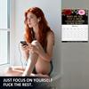 Fuck It Again - 2026 Calendar for Women Who’ve Had Enough, 8.67"x11.2" 2026 Large Wall Calendar, with Stress & Emotion-Release Monthly Quotes,