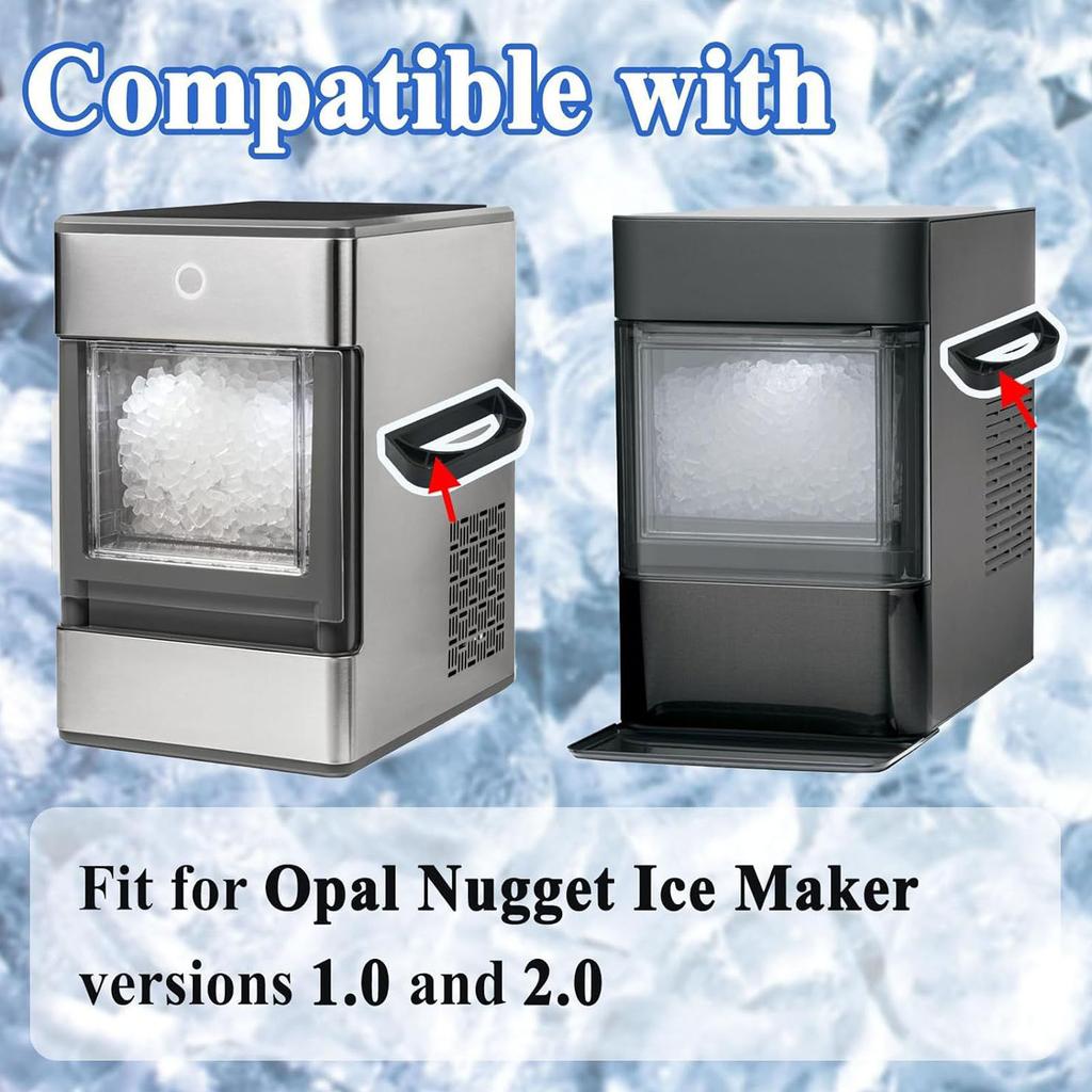 Strong Magnetic Ice Scoops Holder with Adhesive Strips Quick Installation Stand for Ice Makers Commercial and Home Use
