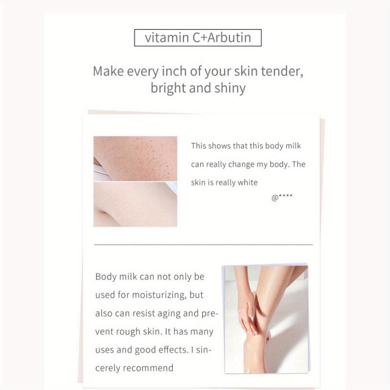 100 ml Körperaufhellungscreme Kurkuma-Körperlotion Langanhaltende feuchtigkeitsspendende, glatte Hautaufhellungscreme für dunkle Haut