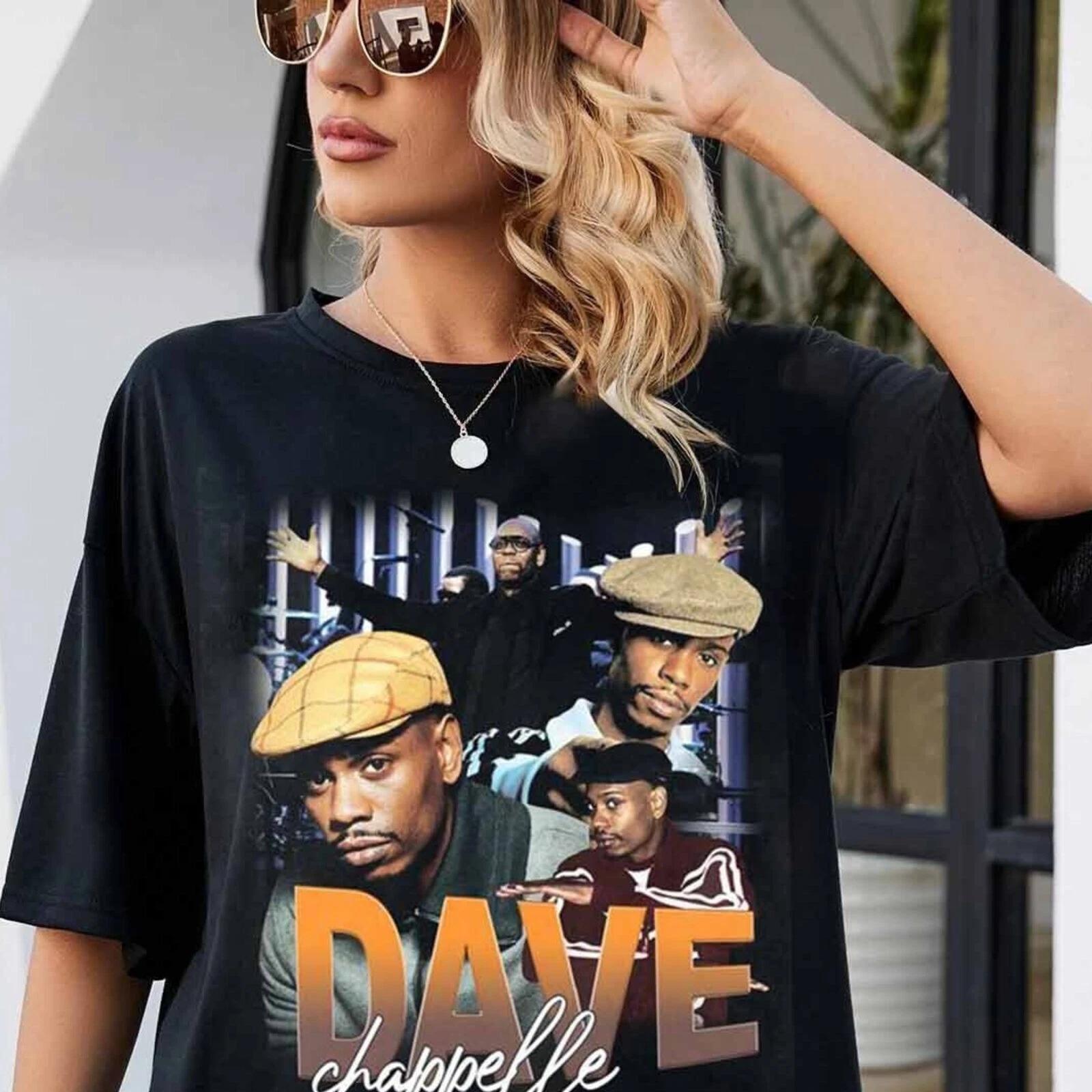 Men s and Women s T-shirts Dave Chappelle Unisex Shirt Dave Chappelle Shirt, Dave Chappelle Funny, Chappell XS