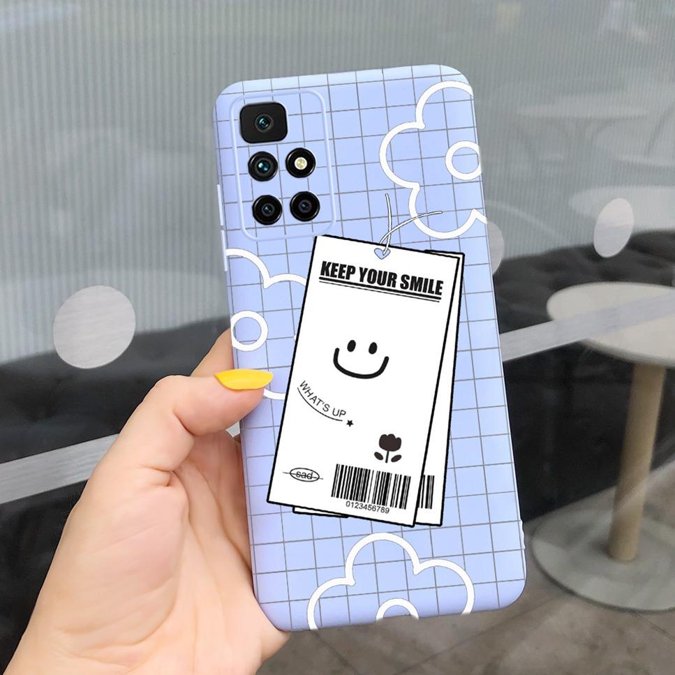 NEW Design For Cover Xiaomi Redmi 10 Case Cartoon Bumper Back Shockproof Soft TPU For Xiomi Redmi 10 Hongmi10 Redmi10 Phone Bag
