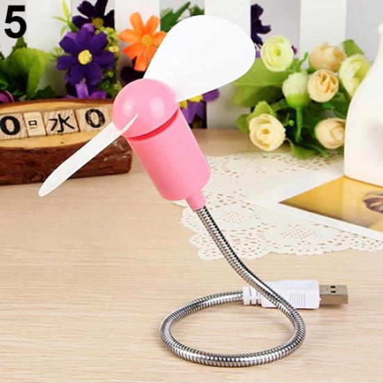 Portable Flexible Mini Cooling Cooler PC Notebook Power Supply for Fan USB Laptop