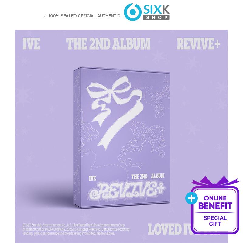 [Pre-order] IVE THE 2ND ALBUM [REVIVE+] LOVED IVE Ver. (Limited Edition) (Online Benefit)