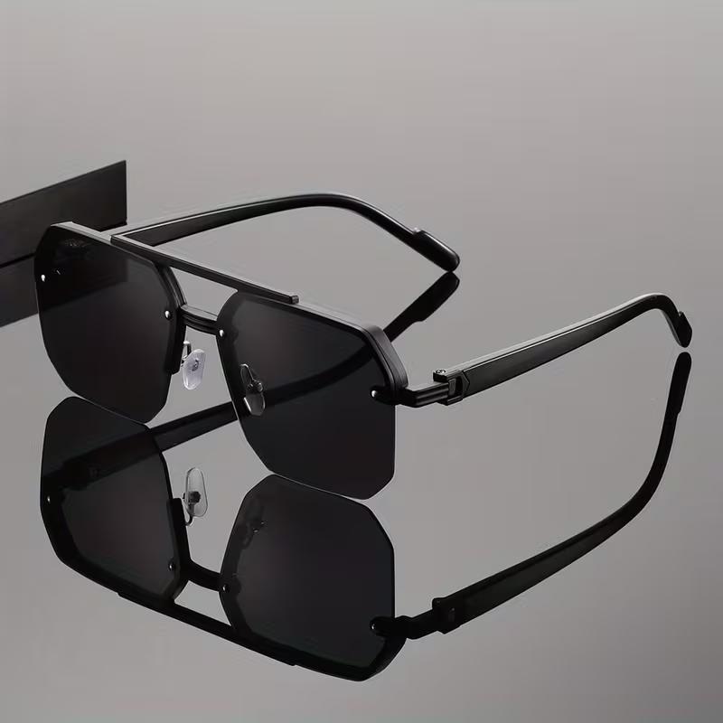 1pc Unisex Pilot Frame Multicolor Classic Personality Fashion Sunglasses For Daily Vacation Beach Party MusicFestival Decoration