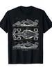 Men'S Formula Racing Car Graphic Tee Black White Print Casual Crew Neck Ideal for Motorsport Fans Outdoor Activities Casual